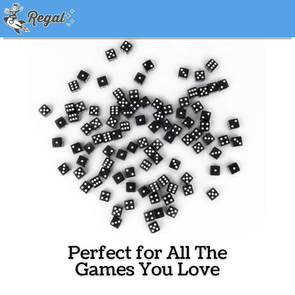 Regal Games 50-piece dice for family game night and party play.