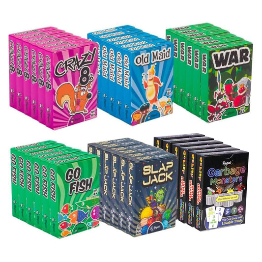 Regal Games Go Fish deck for kids with bright colors and kid-friendly symbols that invite social play
