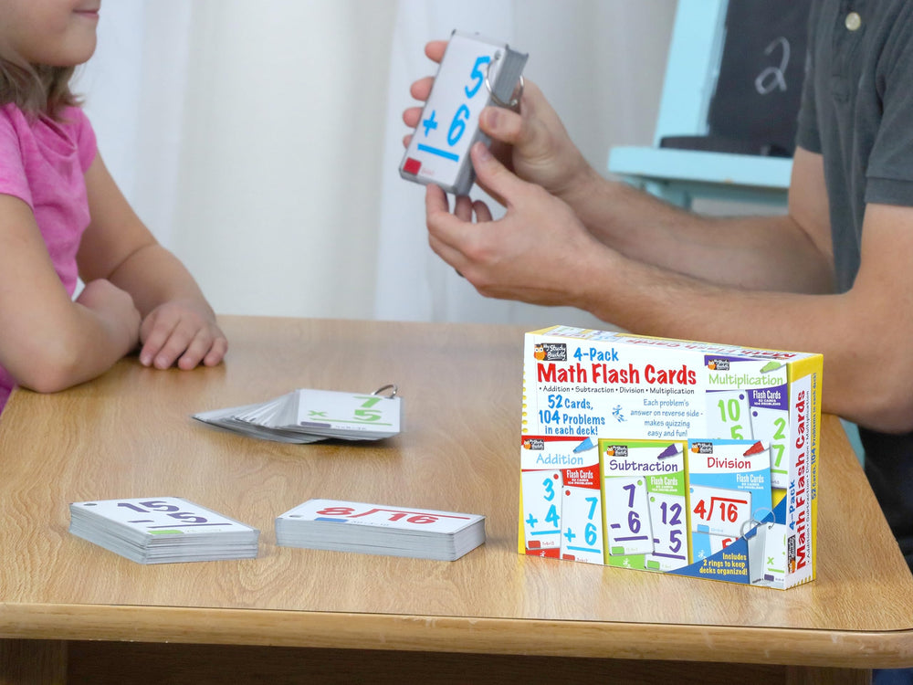 Regal Games flash cards on-table view for quick study sessions.