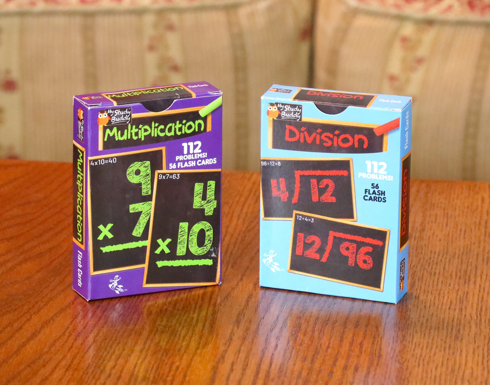 Regal Games durable flash cards suited for outdoor and indoor use.