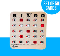 Regal Games bingo cards are travel-ready for road trips and reunions.