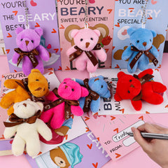 REGTEB bear-themed valentine cards with durable color prints.
