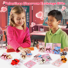 REGTEB bear-themed Valentine cards featuring To/From