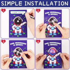 REGTEB galaxy slime adds tactile fun to Valentine Day classroom activities.