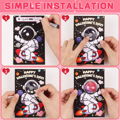 REGTEB interactive slime design card adds tactile fun to valentines.
