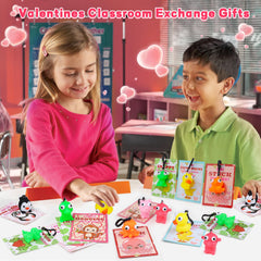 REGTEB monkey popping eyes keychain offers interactive toy and card combo
