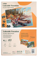 Relish conversation prompts included, support meaningful talk during puzzle time.