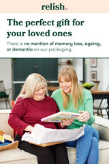 Relish puzzle session with loved one, encourages conversation and connection.