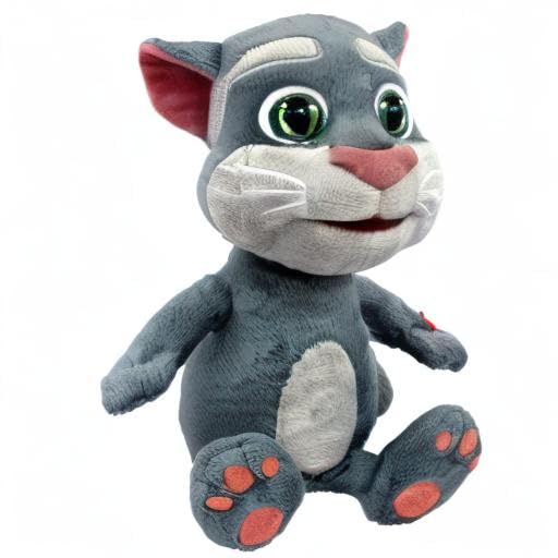 Relsy Talking Tom cuddly toy inviting imaginative adventures and companionship.
