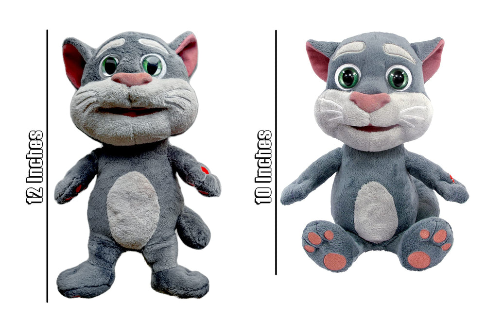 Relsy Talking Tom mouth movement synchronized with talking for realistic play.