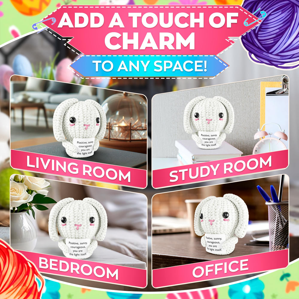 Reluen pocket companion bunny, compact cuddle buddy for on-the-go comfort.