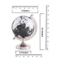 Rely+ office decor globe on desk elevates room ambience.