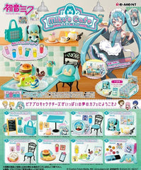 Re-Ment Hatsune Miku's Cafe-Trading Figure side view, fits desk or cabinet display.