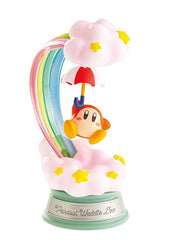 RE-MENT Kirby collectible fits on desks and game room setups.