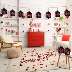 Renbuzhu silhouette sheets with heart design enable eye-catching 3D lanterns.