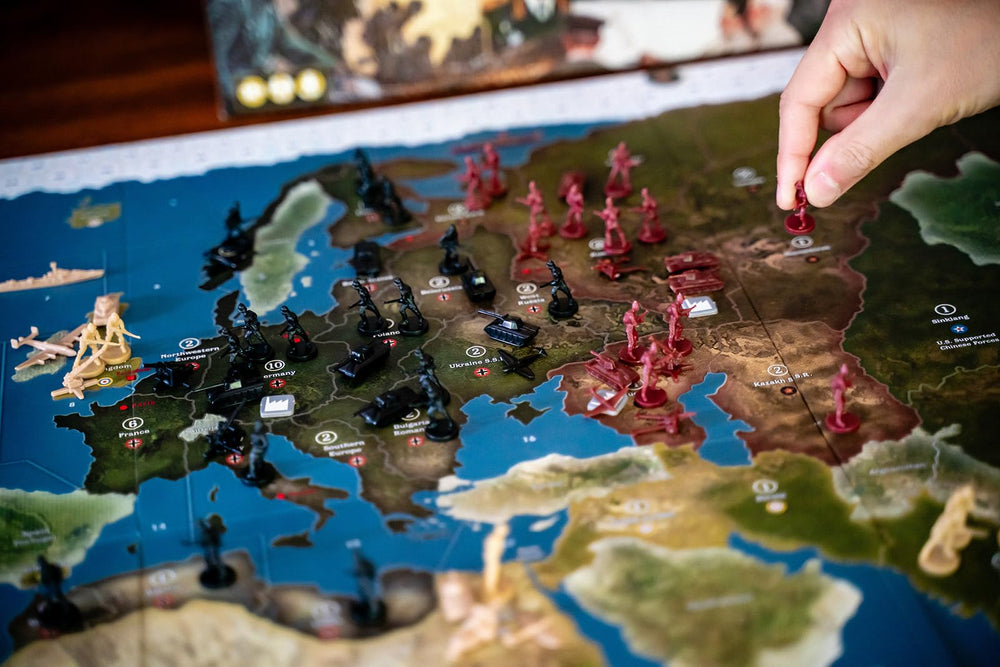 Renegade Axis & Allies 1942 rulebook offers updated references for smoother play.
