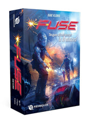 Renegade FUSE board game dice for rapid defusal rounds.