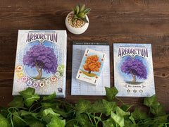 Renegade Arboretum stack of cards ready for quick rounds.