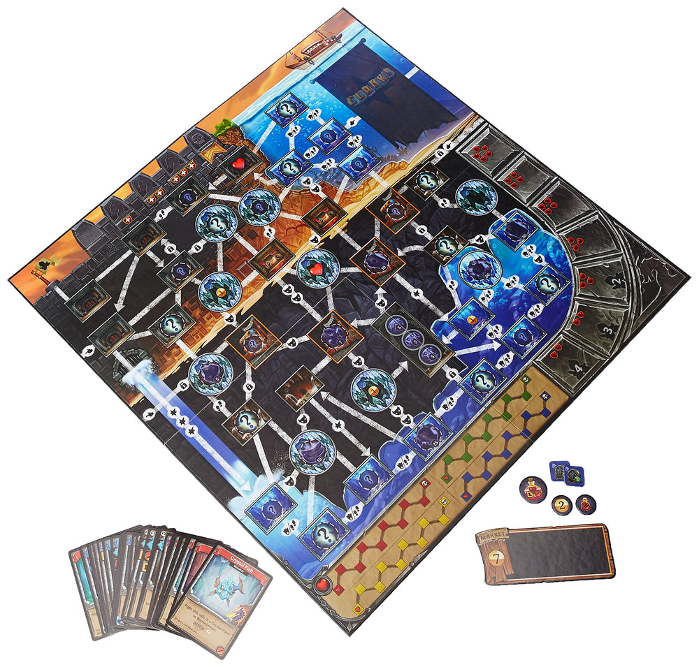 Clank! Sunken Treasures dungeon cards highlight new challenges for deck-building thrills.