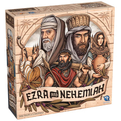 Renegade Game Studios Ezra & Nehemiah board game setup supports strategic planning.