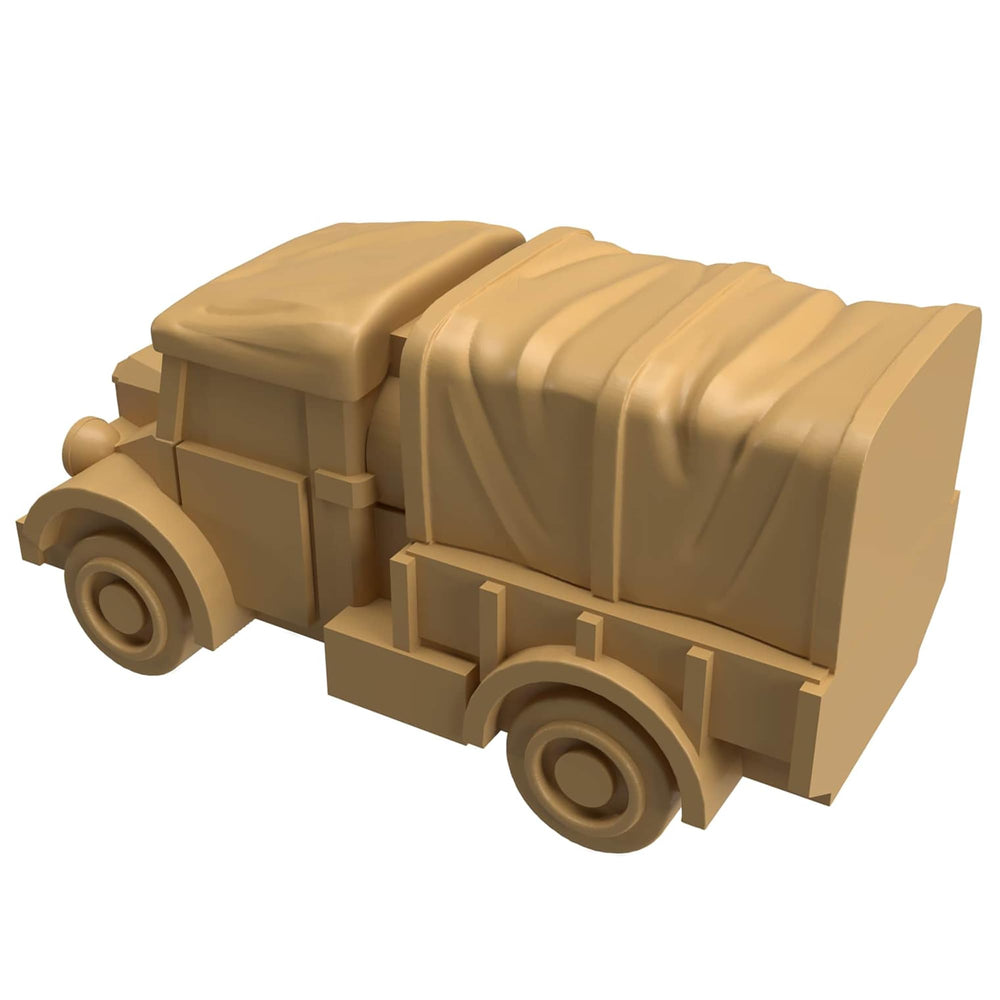 Renegade Game Studios LRDG Jeep miniature for fast reconnaissance play