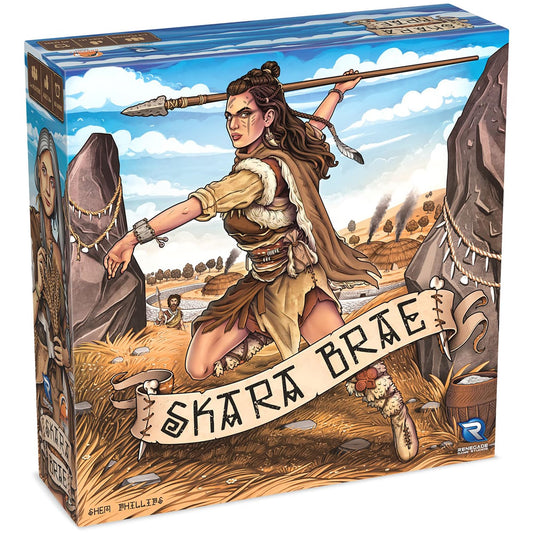 Renegade Games Skara Brae resource pile illustrating core resource management for growing settlements