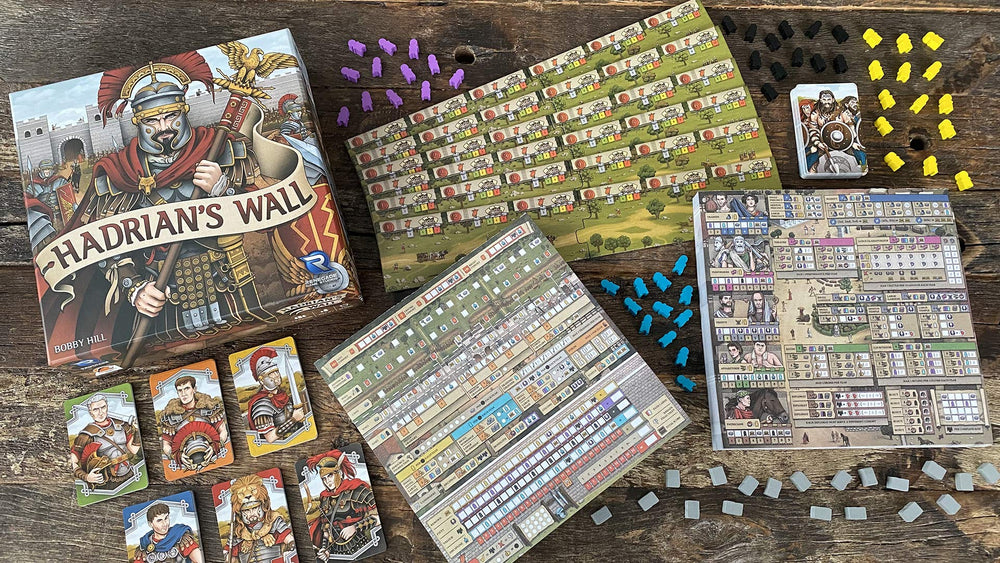 Renegade Hadrian's Wall score track showing Renown and Discipline progress