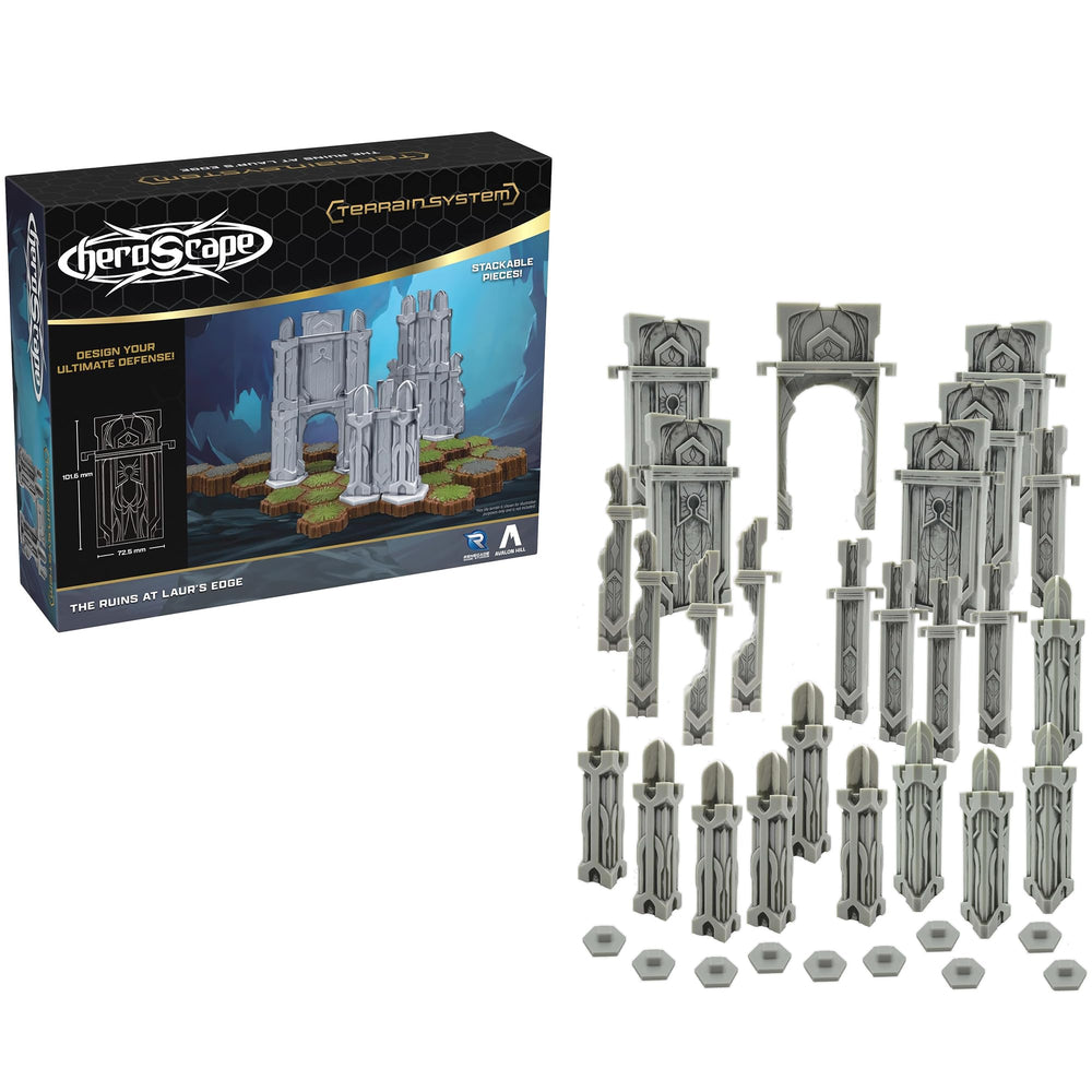 Renegade Heroscape Laur's Edge battlefield layouts boost immersion and replay value.