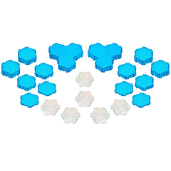 Renegade Heroscape Waters of Valhalla wellspring tiles offering healing themed options