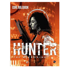 Hardcover edition of Hunter: The Reckoning 5e offers durable gaming material