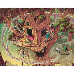 Renegade Kids in Capes comic-style art capturing kid-friendly superhero vibes