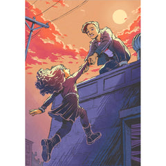 Renegade Kids on Bikes 2nd Edition softcover back cover emphasizes durability for nightly sessions