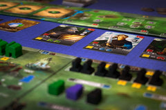 Renegade Paladins of the West Kingdom townsfolk cards illustrate citizen roles and choices.
