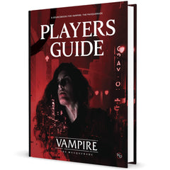Renegade Game Studios Vampire: The Masquarade Players Guide cover, inviting immersive campaigns.