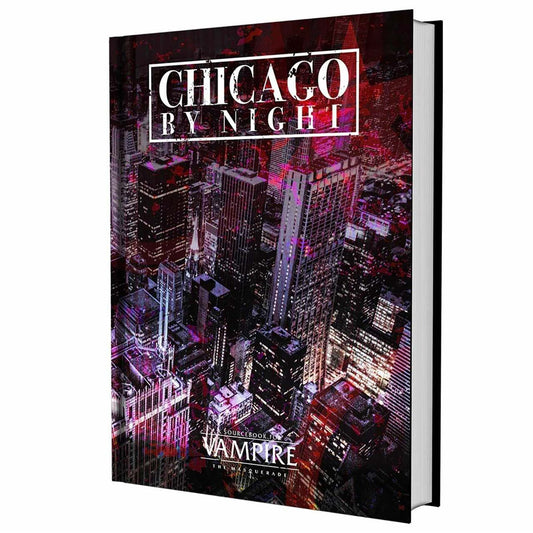 Renegade VTM Chicago by Night cover art hinting at dense city intrigue and gothic stakes.