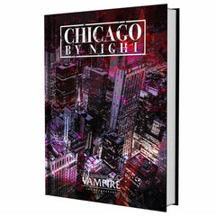 Renegade VTM Chicago by Night cover art hinting at dense city intrigue and gothic stakes.