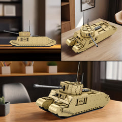 Reobrix TOG2 tank turret hatch open feature for interactive detailing