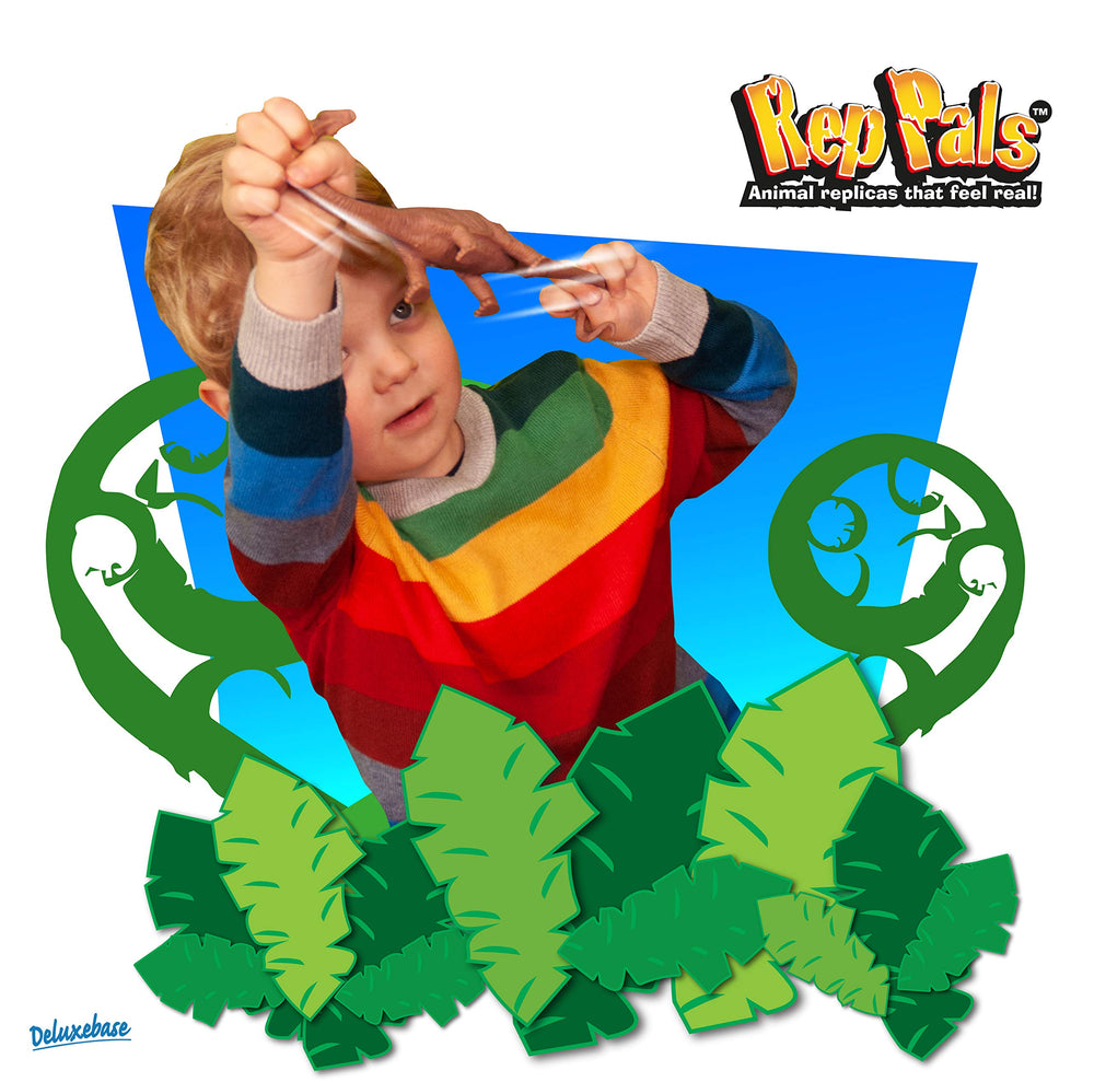 Rep Pals Brontosaurus stretchy toy - soft, extendable fun for tactile exploration