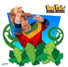 Rep Pals Brontosaurus stretchy toy - soft, extendable fun for tactile exploration