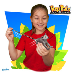 Rep Pals lemur soft texture close-up highlights tactile, sensory play benefits.