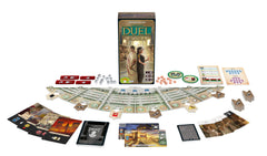 Repos Production Asmodee 7 Wonders Duel Agora Conspirator Cards create tense shifts.