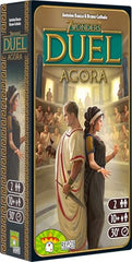 Repos Production Asmodee 7 Wonders Duel Agora Senator Cards introduce new political choices.