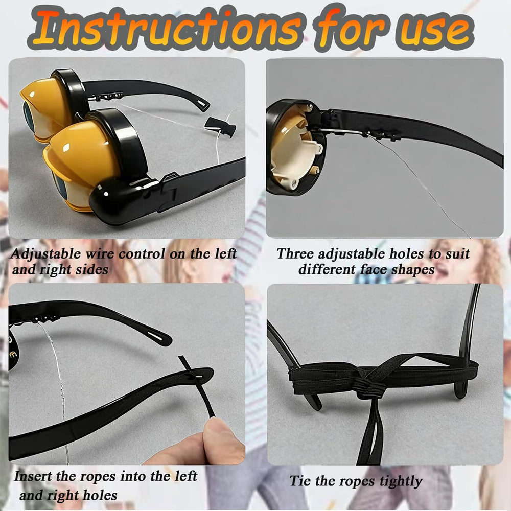 Rercarre winking eyes glasses ideal for performances