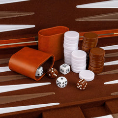 RERIVER travel case with gold metal latches for secure transport.