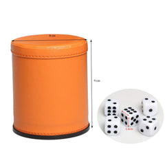 RERIVER includes five white standard dice for consistent gameplay across games.