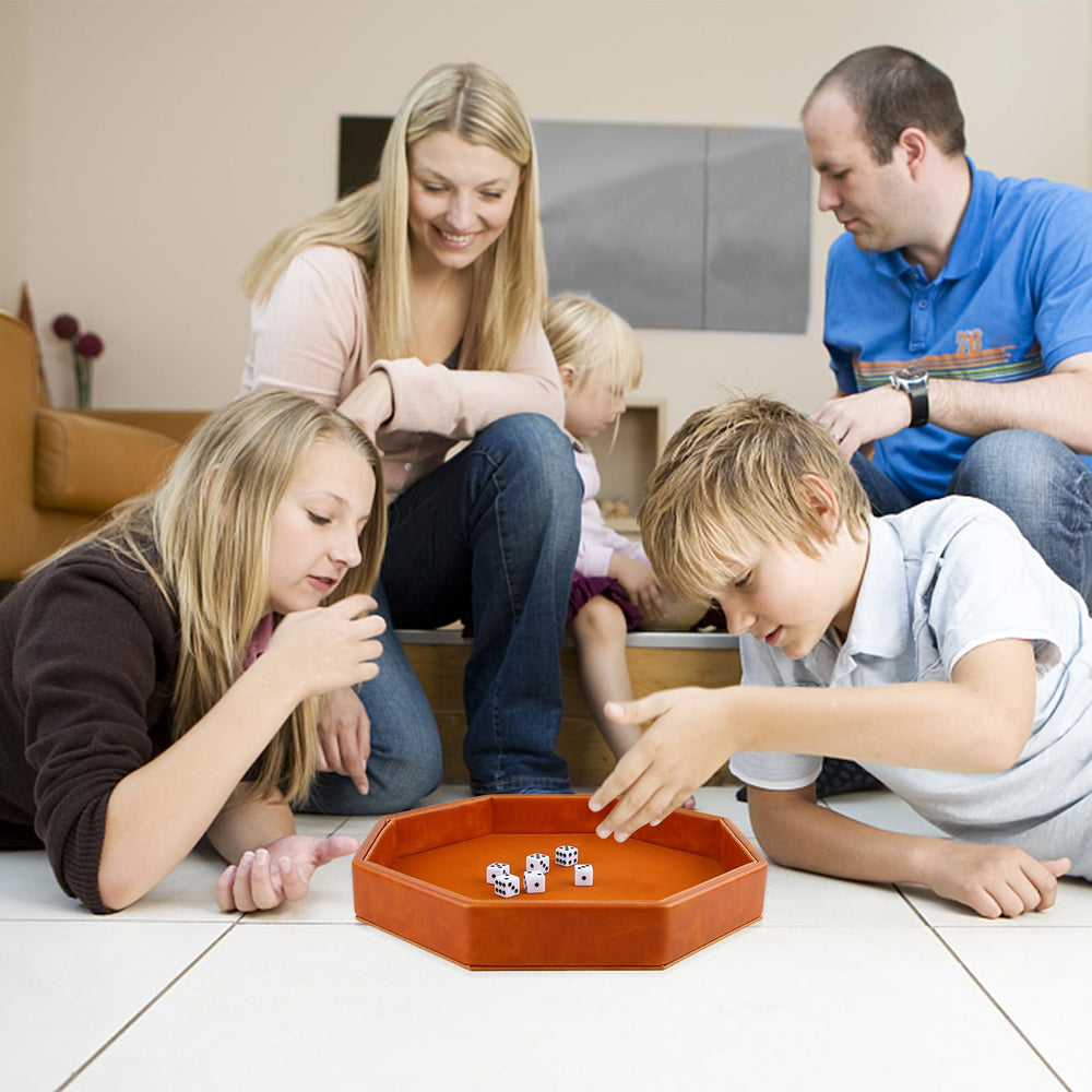 RERIVER dice tray doubles as storage for small items between rounds