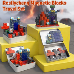 Resflycheng Lava Portal supports spatial and logical thinking with magnets