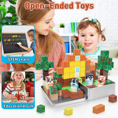 Resflycheng STEM blocks encouraging problem solving and spatial awareness