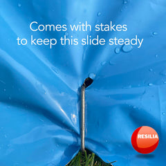 RESILIA Super Slip Lawn Water Slide XL UV-stabilized surface lasts longer.