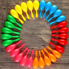 Resinta maracas ideal as festive party favors.